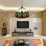 Home Decoration Handcrafted Stained Glass Tiffany Style Pendant Lamps