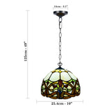 Home Decoration Handcrafted Stained Glass Tiffany Style Pendant Lamps