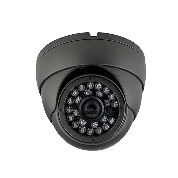 5MP Full HD CCTV Camera 4IN1 AHD TVI CVI GREY Dome 3.6mm Lens Wide angle 30M IR Night Vision