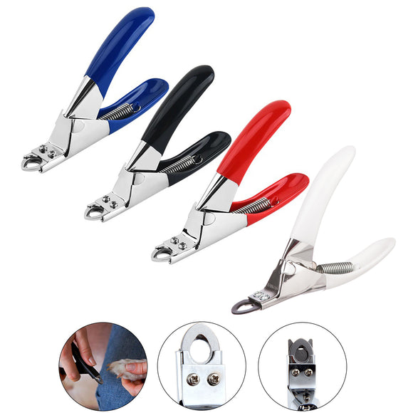 Pet Dog Cat Nail Toe Claw Clippers Scissor Trimmer Shear Cutter Grooming Tool UK